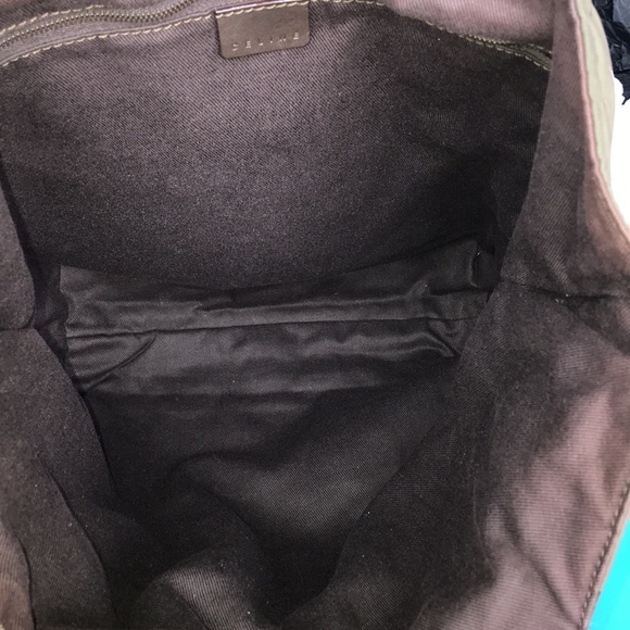 COPY - Great Condition Celine Green Nylon Tote Bag. With Certificate of Authent… - Picture 15 of 16